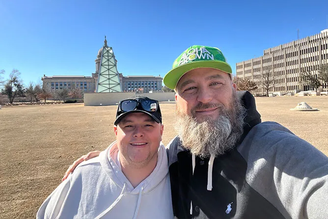Ron Durbin at the capitol